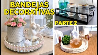 COMO HACER BANDEJAS DECORATIVAS PARA CENTRO DE MESA [upl. by Elsinore]