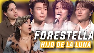 They are perfect with this song Waleska amp Efra react to FORESTELLA  포레스텔라  Hijo de la Luna [upl. by Nauqas]