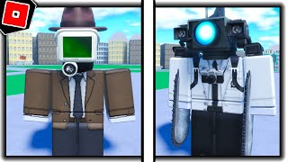 How to get CHIEF SCIENTIST and DETECTIVE CAMERAMAN BADGES in OMEGA SKIBIDI TOILET RP 2  Roblox [upl. by Winebaum]