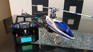 Align Trex Sport 450 quotSlow Motionquot Helicopter Gascon [upl. by Rue]