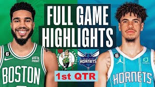 Boston Celtics vs Charlotte Hornets Highlights HD 1stQTR  20 2023 NBA Regular Season [upl. by Graniela333]