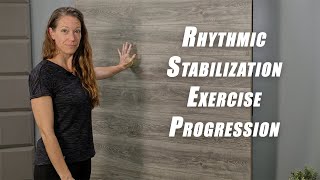 Rhythmic Stabilization for Shoulder Rehabilitation  ADVANCED Exercise Progression [upl. by Hilton]