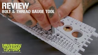 Hardware Bolt and Thread Gauge Tool Review [upl. by Nynahs]