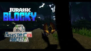 I PLAYED JURASSIC BLOCKY Roblox [upl. by Athena]