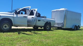 quotWrong Partquot Shop Repair  Enclosed Trailer From PA To Texas [upl. by Ury]