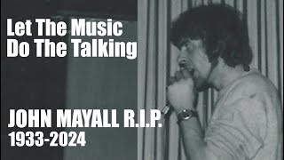 John Mayall Dies at 90 RIP Let the Music Talk  Rare Press Cuttings [upl. by Godart]