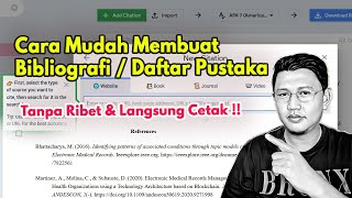 MYBIB  Cara Mudah Membuat DAFTAR PUSTAKA  BIBLIOGRAFI Tanpa Ribet ‼️‼️ [upl. by Stone]