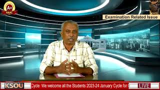 ksou Examination Related Issues SNSathish Deputy Registrar Exam Branch KSOU Mysore [upl. by Steffin]