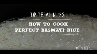 Tefal Cookware Tips N°32  How To Cook Perfect Basmati Rice [upl. by Halley]