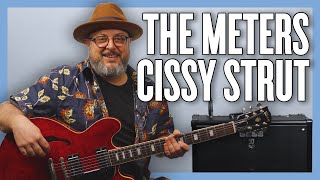 The Meters Cissy Strut Guitar Lesson  Tutorial [upl. by Llenehs]