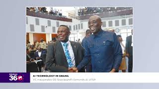 AI technology in Ghana VC inaugurates QS Quacquarelli Symonds at UPSA [upl. by Weisbrodt]