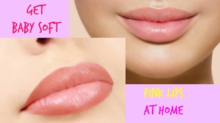 how to get pink lips naturally at home  Lighten your Dark Lips [upl. by Graehme]