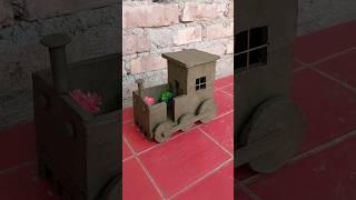 clay house making in Little train Design 🚅  mudhouse craft [upl. by Mavis]