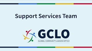 GCLO  Support Services Team [upl. by Jahdai]