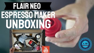 Flair NEO Espresso Maker Unboxing and Tutorial Brewing with Folly Rob Episode 8 [upl. by Wilser203]