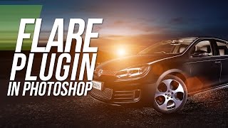 Flare Plugin  Knoll Light Factory  Photoshop Tutorial [upl. by Einnus]