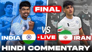 🔴 India vs Iran Final Live  Asian Kabaddi Championship 2023  Hindi Commentary ft Mohit Chhillar [upl. by Alliuqal]