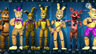 nowhere To Run Meme FNAF spring animatronics [upl. by Schenck]