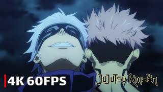 Gojo vs Sukuna  Full Fight  Jujutsu Kaisen Season 1 Episode 2  4K 60FPS  Eng Sub [upl. by Hachmin350]