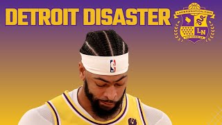 Lakers Suffer Embarrassing Loss To Pistons [upl. by Klatt322]