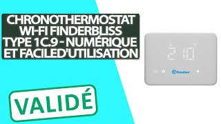 Avis Chronothermostat WiFI numérique Type 1C9 Finder Bliss [upl. by Lleruj]