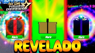 REVELADO QUANDO VAI ABRIR AS CAIXAS DE NATAL ALL STAR TOWER DEFENSE [upl. by Daigle]