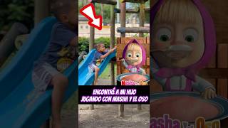 Encontré a mi hijo jugando con masha y el oso 😱😱 [upl. by Ahsitel]