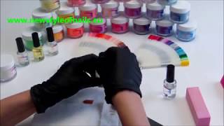 Manicure Tytanowy Kolor – krok po kroku [upl. by Cumine807]