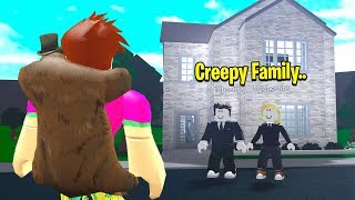 I Found A CREEPY FAMILY I Discovered EVIL SECRETS Roblox [upl. by Patric]