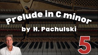 Prelude in C minor by H Pachulski ABRSM Grade 5 Piano 2025 amp 2026  B13 [upl. by Laughry]