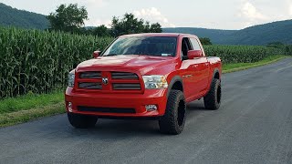 Ram 1500 fits 35quot tires with leveling kit [upl. by Charil]