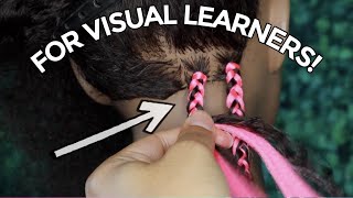 😱 10 MINUTES QUICK HAIRSTYLE USING BRAID EXTENSION [upl. by Otilesoj]