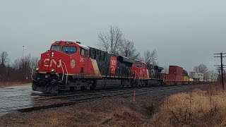 CN 3877 at Darlington MAR 2622 [upl. by Emilia310]