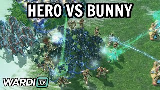 herO vs Bunny PvT  ESL Open Cup Korea 215 StarCraft 2 [upl. by Haduj]