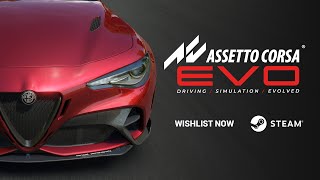 Assetto Corsa EVO Announcement Trailer PEGI [upl. by Naicul]