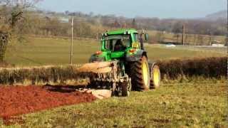 Ploughing Grassland  John Deere 6930 [upl. by Aay974]