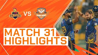 2023 Abu Dhabi T10 Match 31 Highlights Deccan Gladiators vs Morrisville Samp Army  Season 7 [upl. by Enylodnewg]