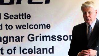 President of Iceland in Seattle  Forseti Íslands í Seattle Part I [upl. by Riay]