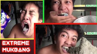 Extreme mukbang Credit to alieneo tv [upl. by Gladine]