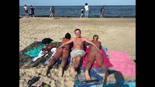 Sopot Polska Plaża Beach Holidays Vacations [upl. by Gasser]