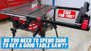 Can You Get Pro Table Saw Features On A Budget  Skil TS630700  Review  Calibration  Demo [upl. by Meter]