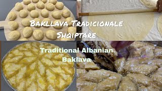 Bakllava Tradicionale Shqiptare me pete te hapura nje nga nje  Traditional Albanian Baklava [upl. by Fenner]