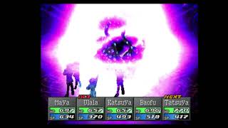 Persona 2 Eternal Punishment Nyarlathotep Boss Fight [upl. by Piegari120]