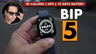 Amazfit Bip 5 review and truth about Fake Smartwatches [upl. by Harehs]