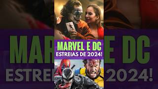 OS FILMES DA MARVEL E DC EM 2024 shorts joker deadpool [upl. by Phipps]