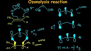 Ozonolysis of alkenes  13dipolar cycloaddition  Reaction of Ozonide with reductants and oxidants [upl. by Tavey680]