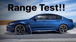 Can The 2022 Bmw 530e Outperform Epa Range In Realworld Test [upl. by Eenor322]