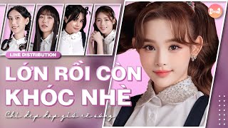 Lớn Rồi Còn Khóc Nhè  Chị Đẹp Đạp Gió Rẽ Sóng  Line Distribution [upl. by Menken616]