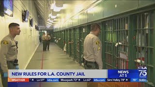 New rules for LA County jail [upl. by Allie372]