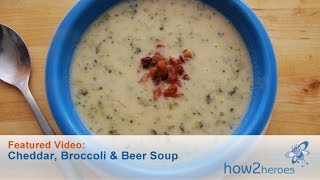 Cheddar Broccoli amp Beer Soup [upl. by Ahsiled496]